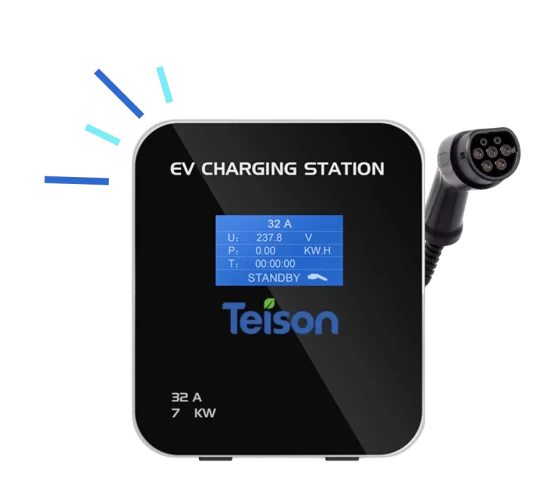 Home Design EV Charger with cable