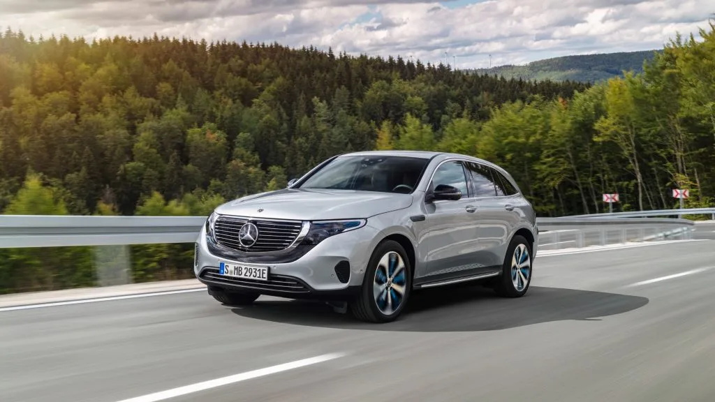 Mercedes EQC ev charger