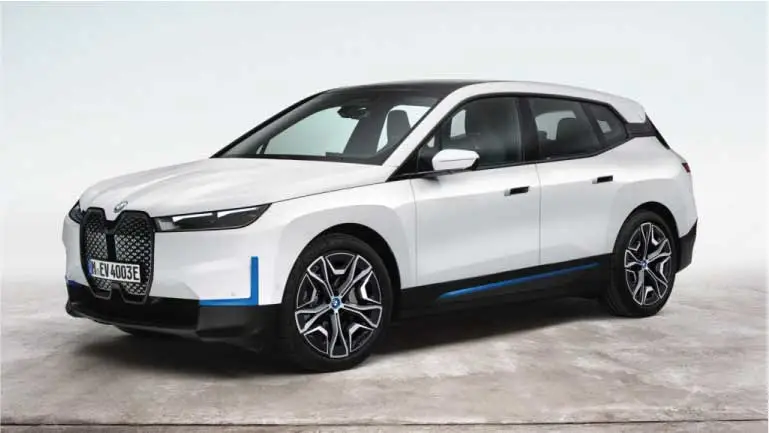 bmw iX ev charger