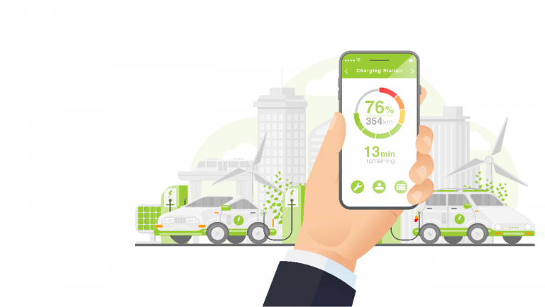 Electric vehicles charger app