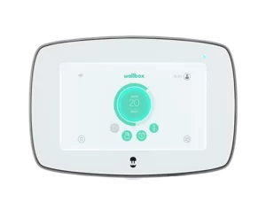 commander 2 wallbox ev charger white