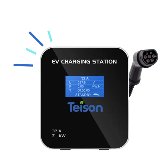 Home Design EV Charger with cable