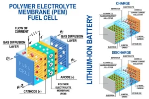 Lithium ion EV batteries material