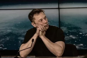 elon musk at conference